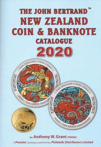 2020 JOHN BERTRAND NEW ZEALAND COIN & BANKNOTE CATALOGUE