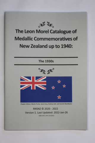 CATALOGUE NZ COMMEMORATIVE MEDALS 1930s