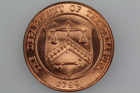 USA THE DEPARTMENT OF TREASURY DENVER MINT MEDAL