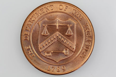 USA THE DEPARTMENT OF TREASURY DENVER MINT MEDAL