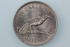 NZ SIXPENCE COIN 1961 KM 26.2 UNCIRCULATED