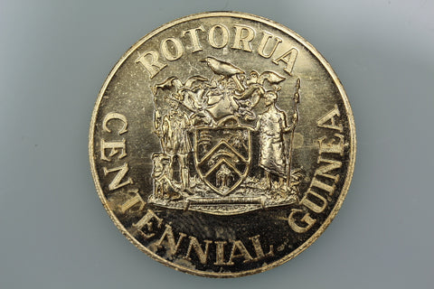 MP1980/2 ROTORUA CENTENNIAL MEDAL M.P 1980 BRASS