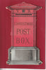 CHRISTMAS POST OFFICE POST BOX NOVELTY POSTCARD