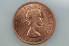 NZ PENNY COIN 1964 KM 24.2 Brilliant UNCIRCULATED
