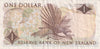 NZ WILKS 1 DOLLAR BANKNOTE ND(1968-75) P.163b FINE