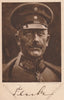 MILITARY WWI GERMAN GENERAL? ARTIST VON F QUIDENUS POSTCARD