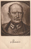 MILITARY WWI GERMAN GENERAL? ARTIST VON KARL BAUER POSTCARD