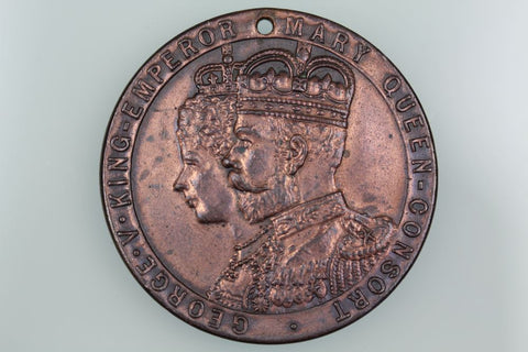 GB KING’S NORTON & NORTHFLELD COUNCIL 1911 MEDAL COPPER