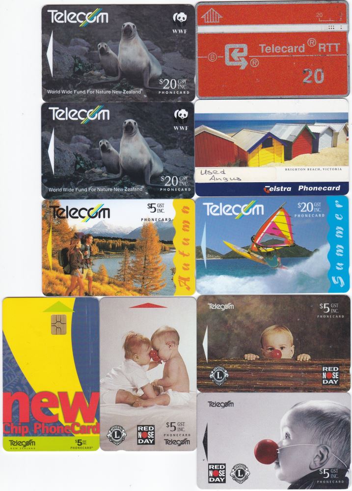 10 x ASSORTED MAINLY TELECOM PHONECARDS ALL USED GOOD CONDITION