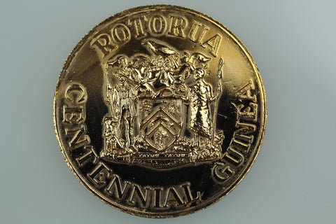 NZ ROTORUA CENTENNIAL "GUINEA" MEDAL 1980 MP1980/2 UNCIRCULATED