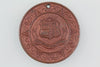 GB EASTHAM EDUCATION AUTHORITY PERFECT ATTENDANCE 1906 MEDAL AWARDED