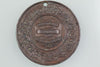 GB EASTHAM EDUCATION AUTHORITY PERFECT ATTENDANCE 1904 MEDAL AWARDED