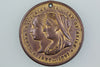 AUSTRALIA WAGGA WAGGA QUEEN VICTORIA 60TH JUBILEE 1897 MEDAL GILDED