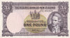 NZ FLEMING 1 POUND BANKNOTE ND(1956-67) P.159d Almost UNC