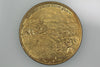 FRENCH TREASURES OF FRANCE MEDAL TOKEN GILTED