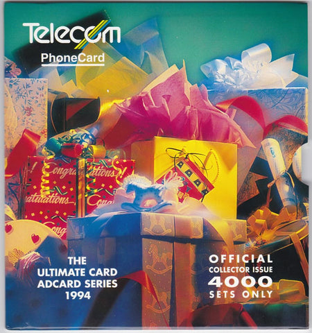 ADCARD ULTIMATE SERIES 1994 TELECOM PHONECARD PACK