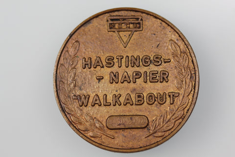 NZ YMCA HASTINGS-NAPIER WALKABOUT BADGE