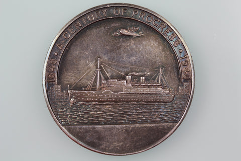 NZ CENTENNIAL MEDAL 1940 M.1940/CEN/IC Good EXTREMELY FINE