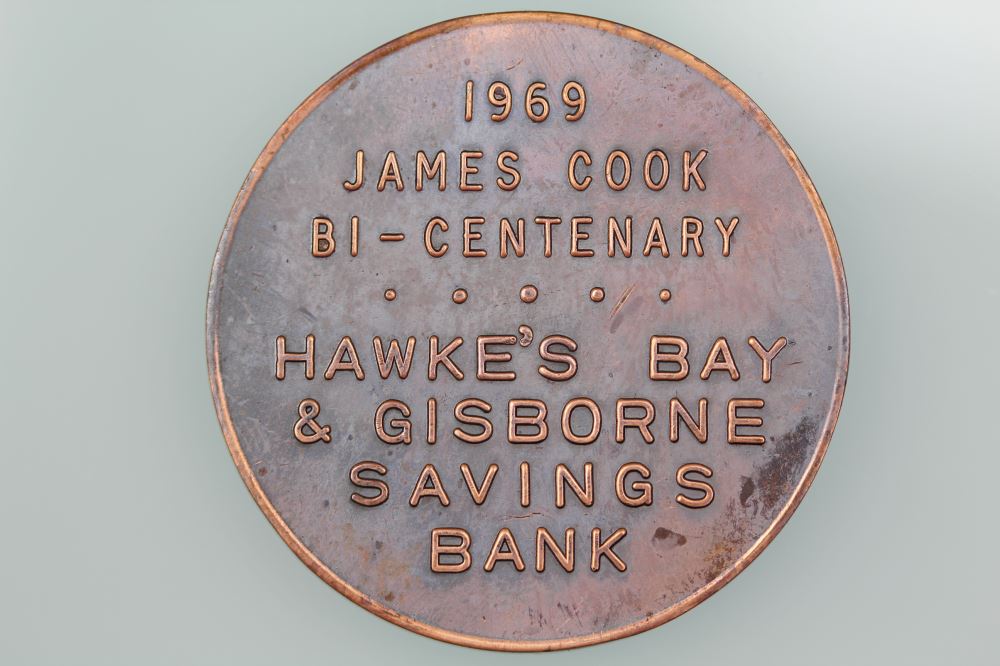 MP1969/4 NZ CAPT JAMES COOK BI-CENTENNIAL MEDAL BRONZE