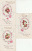 BASKETS OF FLOWERS GREETING EMBOSSED POSTCARDS [5]