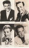 FAMOUS FILM STARS REAL PHOTO POSTCARDS X 8