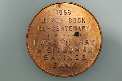 MP1969/4 NZ CAPT JAMES COOK BI-CENTENNIAL MEDAL