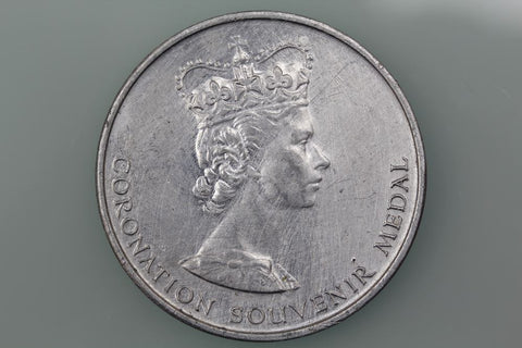 GB QUEEN ELIZABETH II 1953 NATIONAL PLAYING FIELDS CORONATION MEDAL