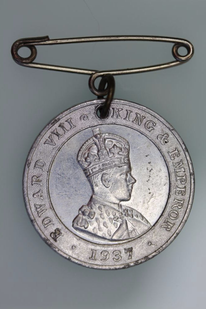 GB CORONATION OF KING EDWARD VIII 1937 MEDAL ALUMINUM