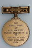 MP1954/2 ROYAL VISIT MEDAL WITH PAINTED BAR MEDAL