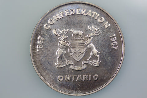 CANADA 1967 ONTARIO CENTURY OF CONFEDERATION MEDAL