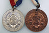 GB BEDFORDSHIRE EDUCATION COMMITTEE PAIR OF MEDALS CASED AWARDED