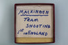 GB 1860 -1960 RIFLE ASSOC TEAM SHOOTING MEDAL AWARDED MACKINNON